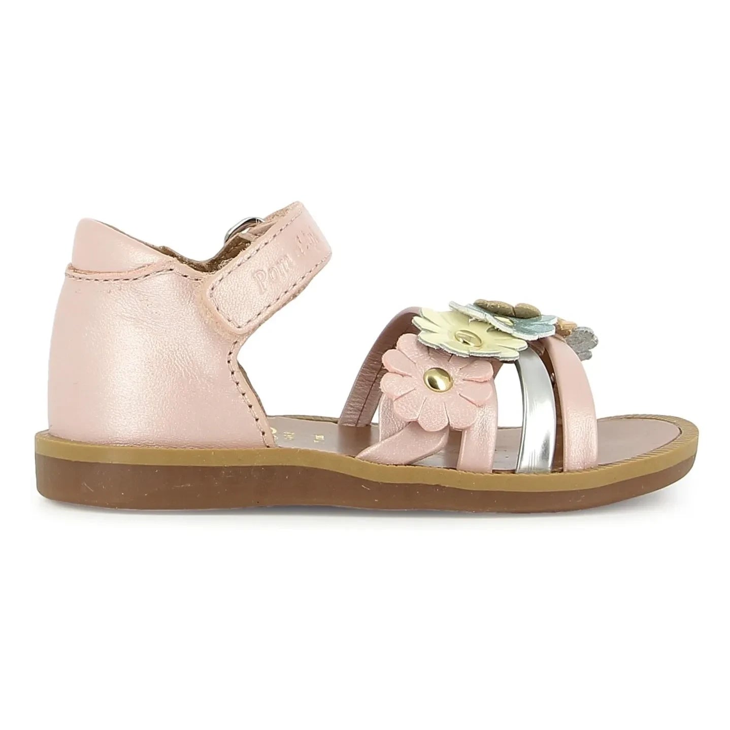 Pom d'Api - Poppy Multi Flo Sandalen | Puderrosa