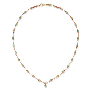 Tityaravy - Talisman Pfingstrose Topaze | Blau