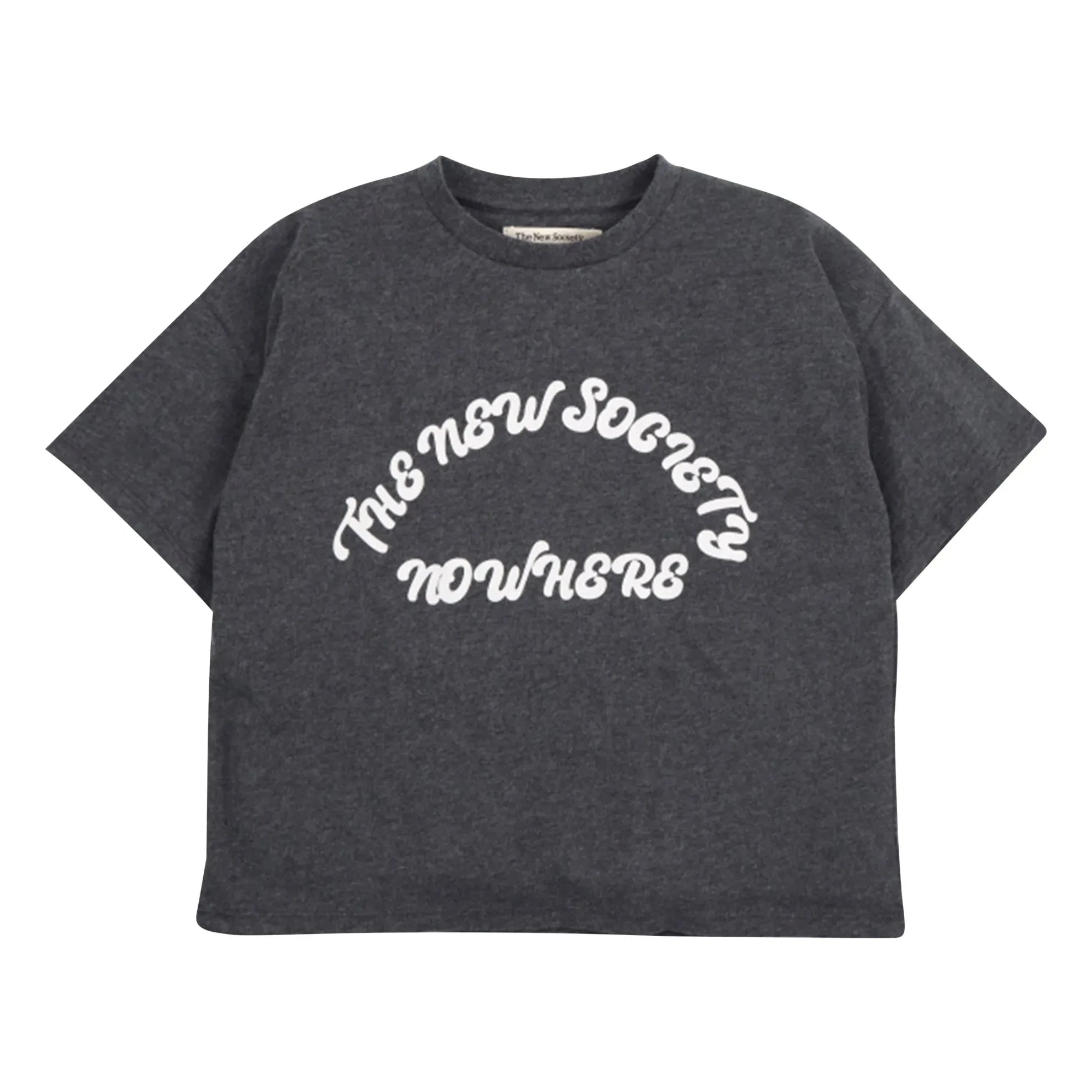 the new society - Nico T-Shirt | Dunkelgrau