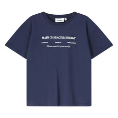 Cos I Said So - Main Character Bio-Baumwoll-T-Shirt | Marineblau