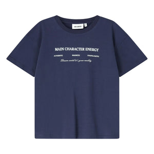 Cos I Said So - Main Character Bio-Baumwoll-T-Shirt | Marineblau