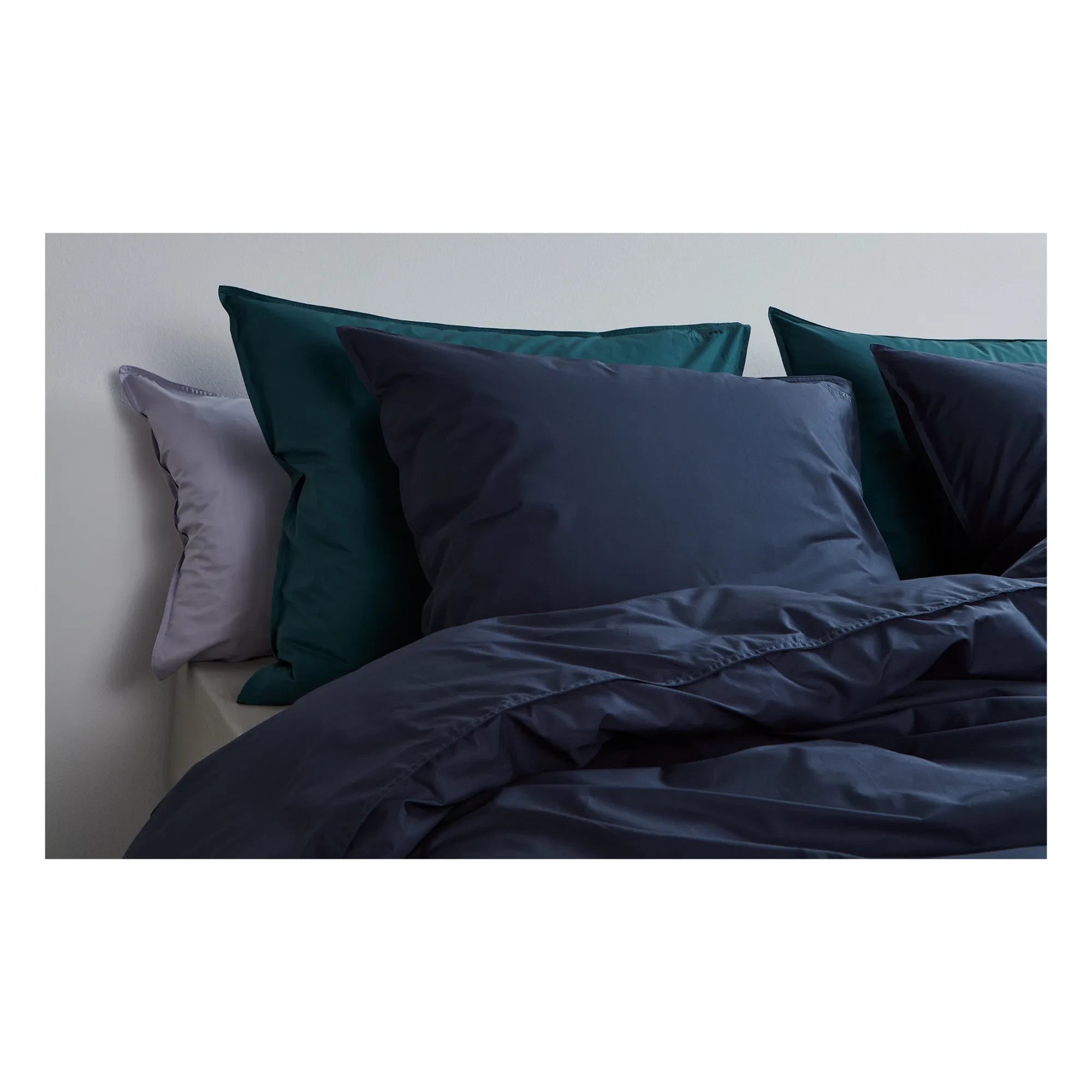 Suite 702 - Bio-Percale-Bettbezug | Marineblau