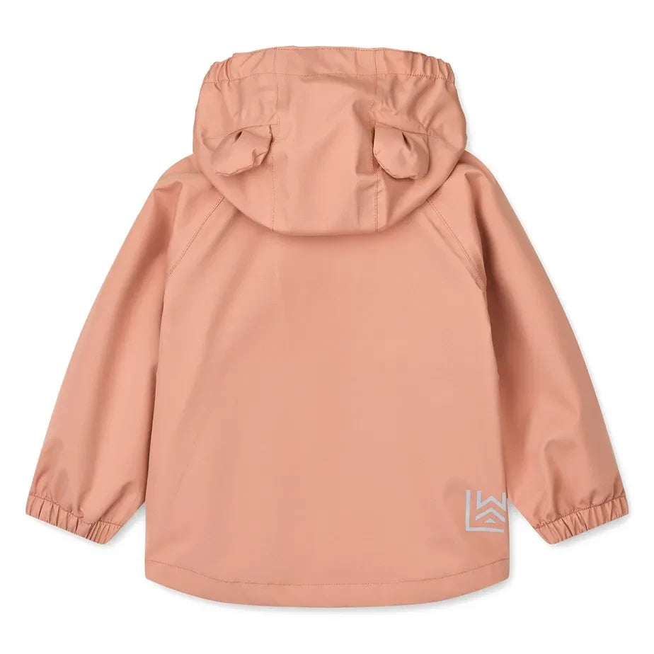 Liewood - Manu Colorblock Regen-Set aus recycelten Fasern | Rosa