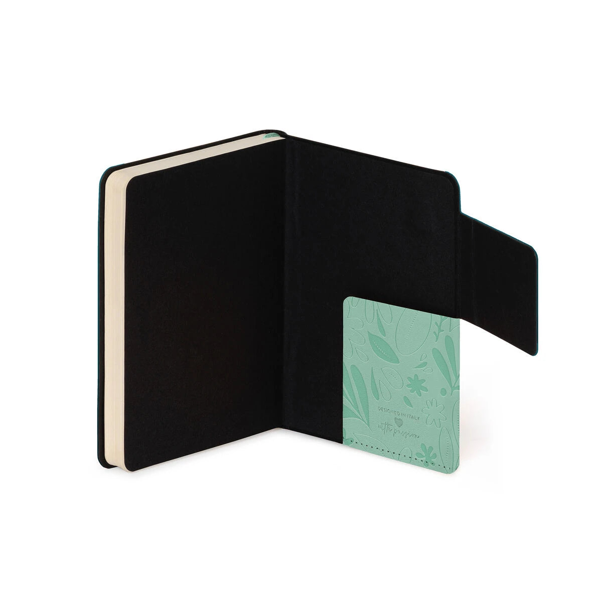 Legami - Gebundenes Notizbuch mit monochromem Softcover - Botanischer Garten - Mein Notizbuch