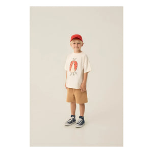The Campamento - Coccinelle Oversize T-Shirt Bio-Baumwolle | Ecru
