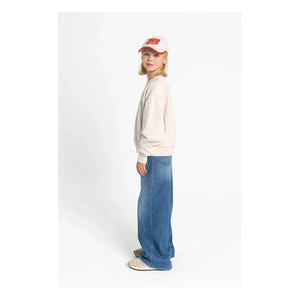 Smallable Kid - Maia Bio-Baumwoll-Sweatshirt | Creme