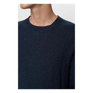 Anerkjendt - Akebbe Baumwoll Pullover | Dunkelblau