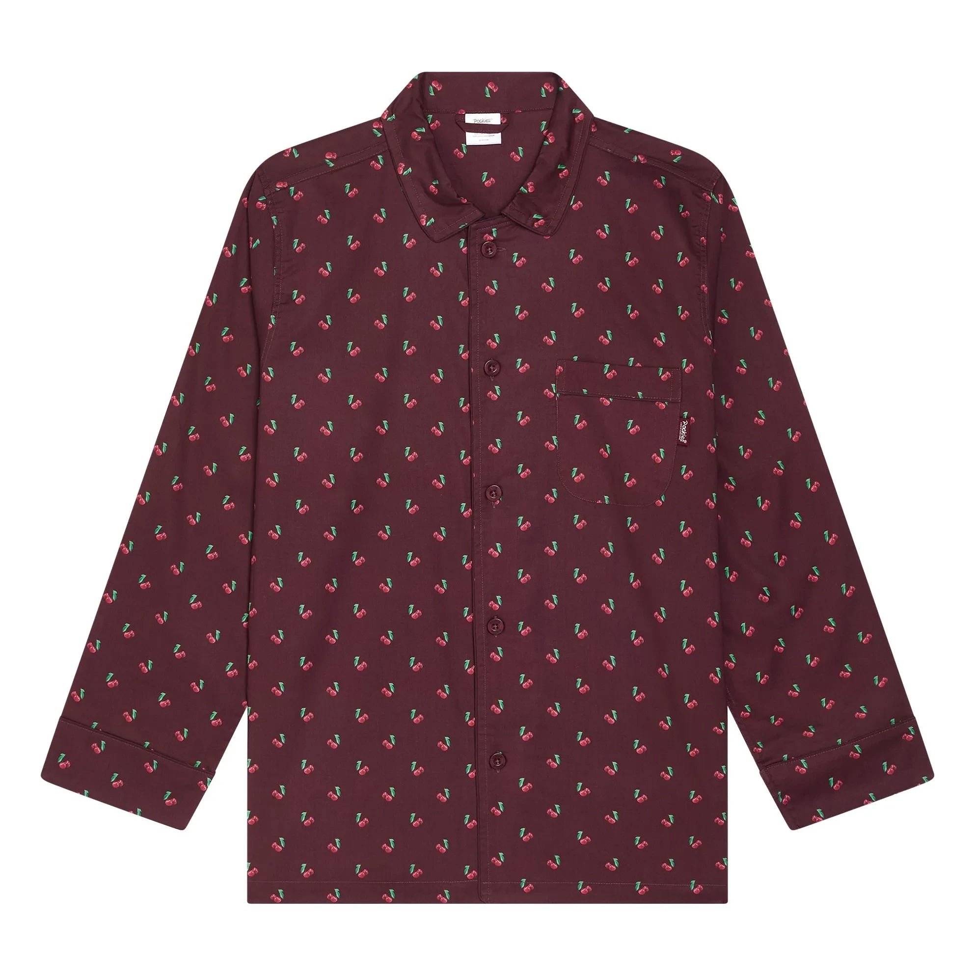 Pockies - Cherry Pyjama-Hemd | Navy