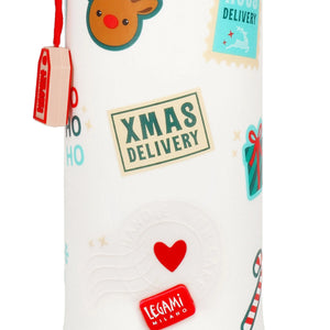 Legami - 2-in-1 Silikon Weihnachtsschreibetui Eisbär - Kawaii