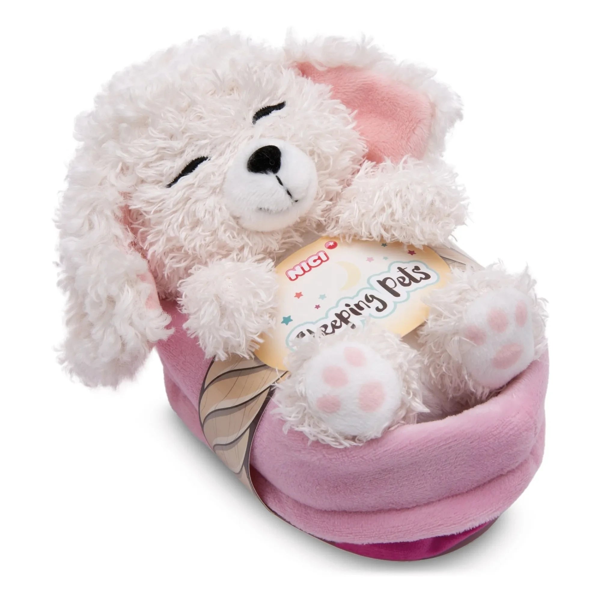 Nici - Plüsch Pudel - Sleeping Pets | Weiß