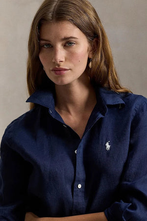 Polo Ralph Lauren Kadın Keten Gömlek