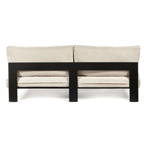 Serax - 2-Sitzer Leinensofa | Elfenbein