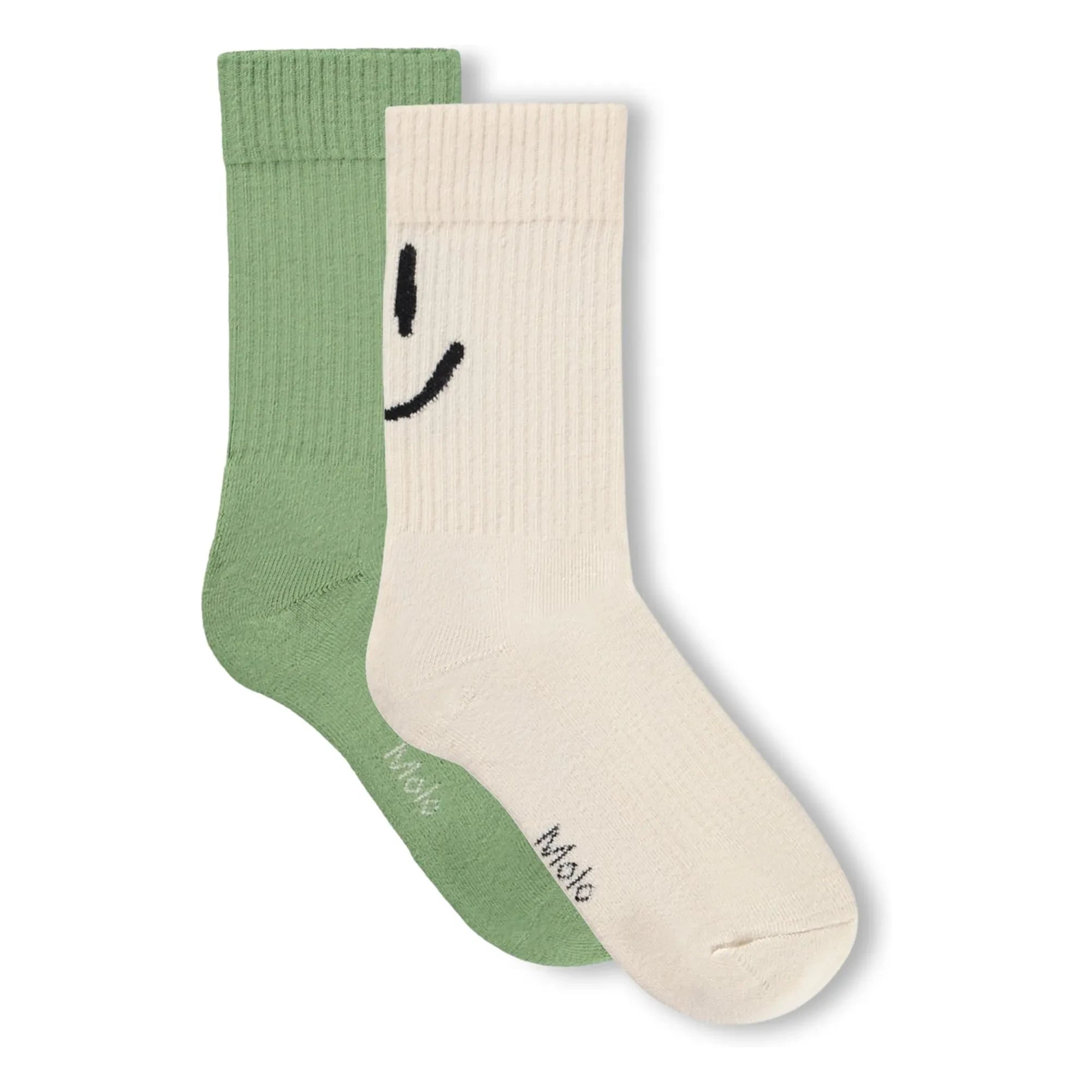 Molo - 2er-Pack Norman Smile Socken | Grün