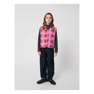 Bobo Choses - Kaleidoscope Bio-Baumwoll-Ärmellose Jacke | Lila