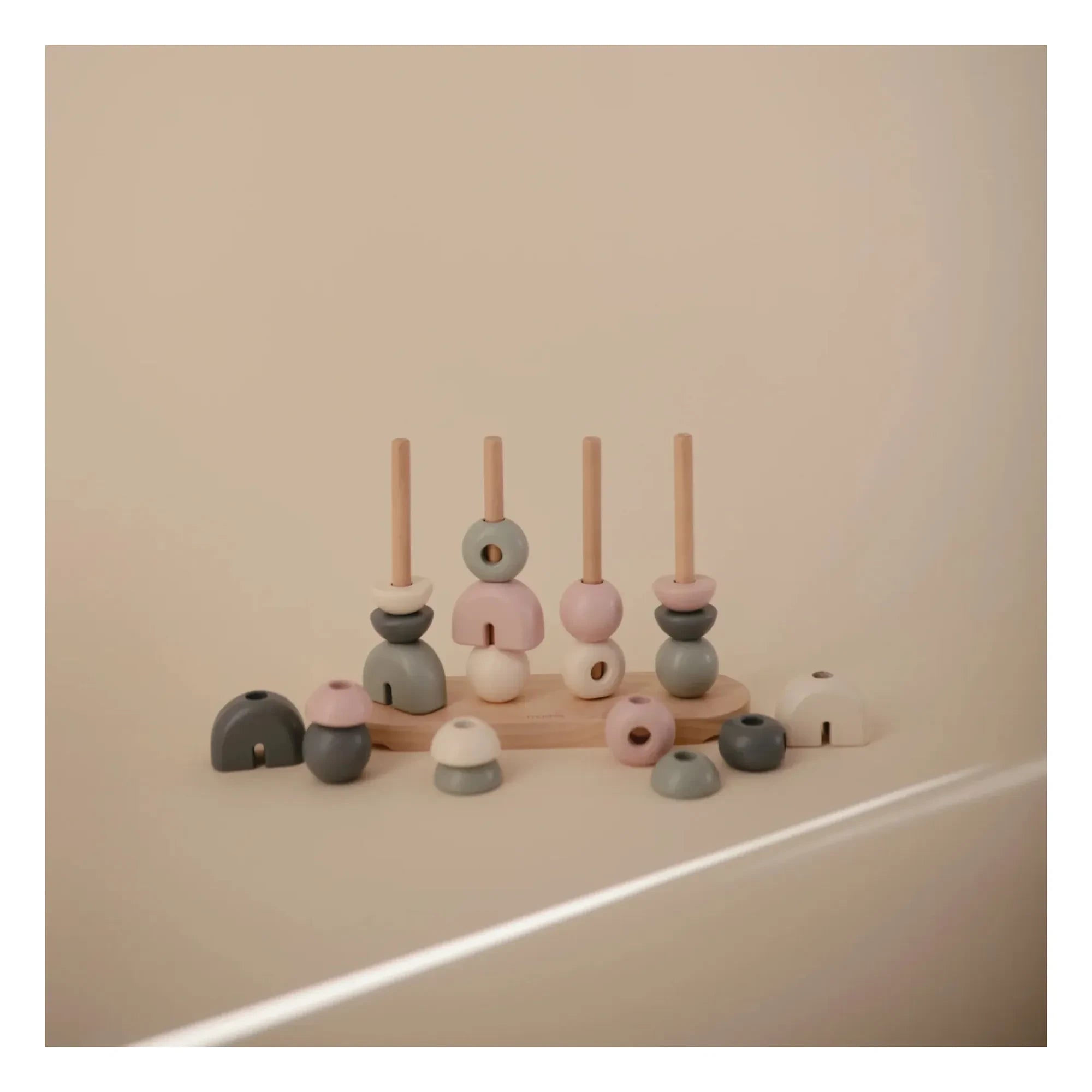 Mushie - Stapelspielzeug | Blau