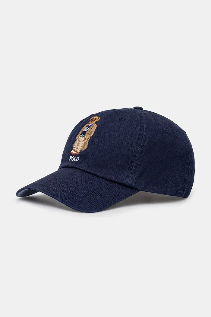 Polo Ralph Lauren kadın pamuklu siperlikli şapka