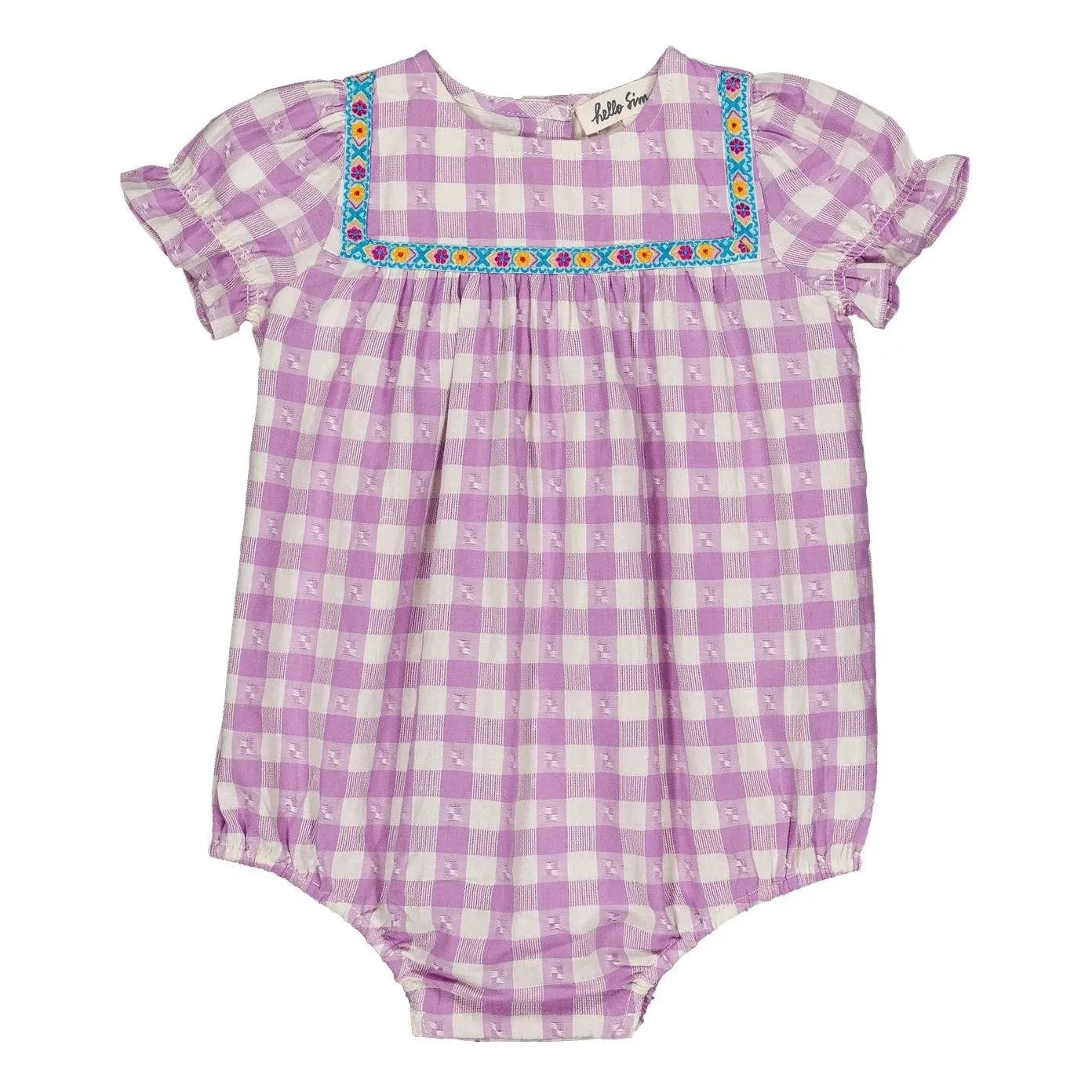 Hallo Simone – Lucette Vichy Overall | Lavendel