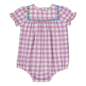 Hallo Simone – Lucette Vichy Overall | Lavendel