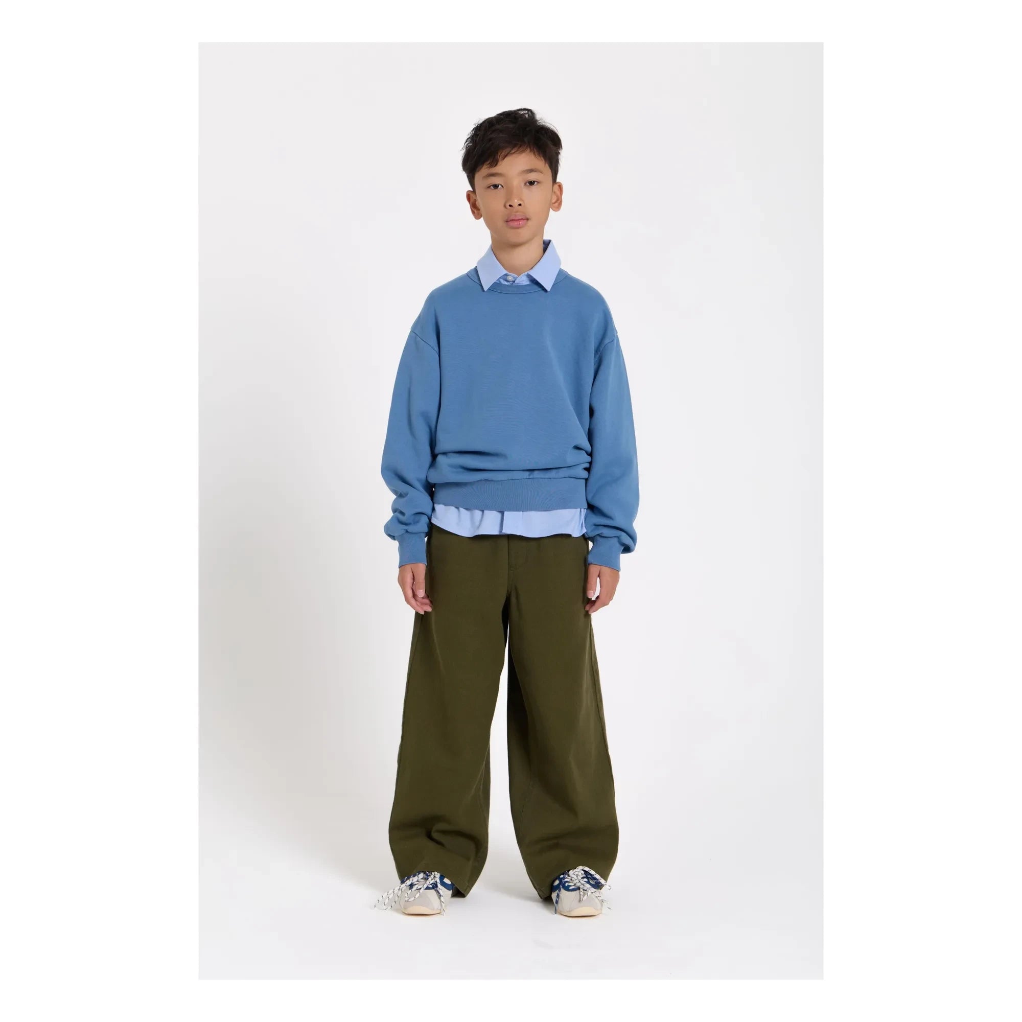 Smallable Kid - Arlo Sweatshirt aus Bio-Baumwolle | Blau