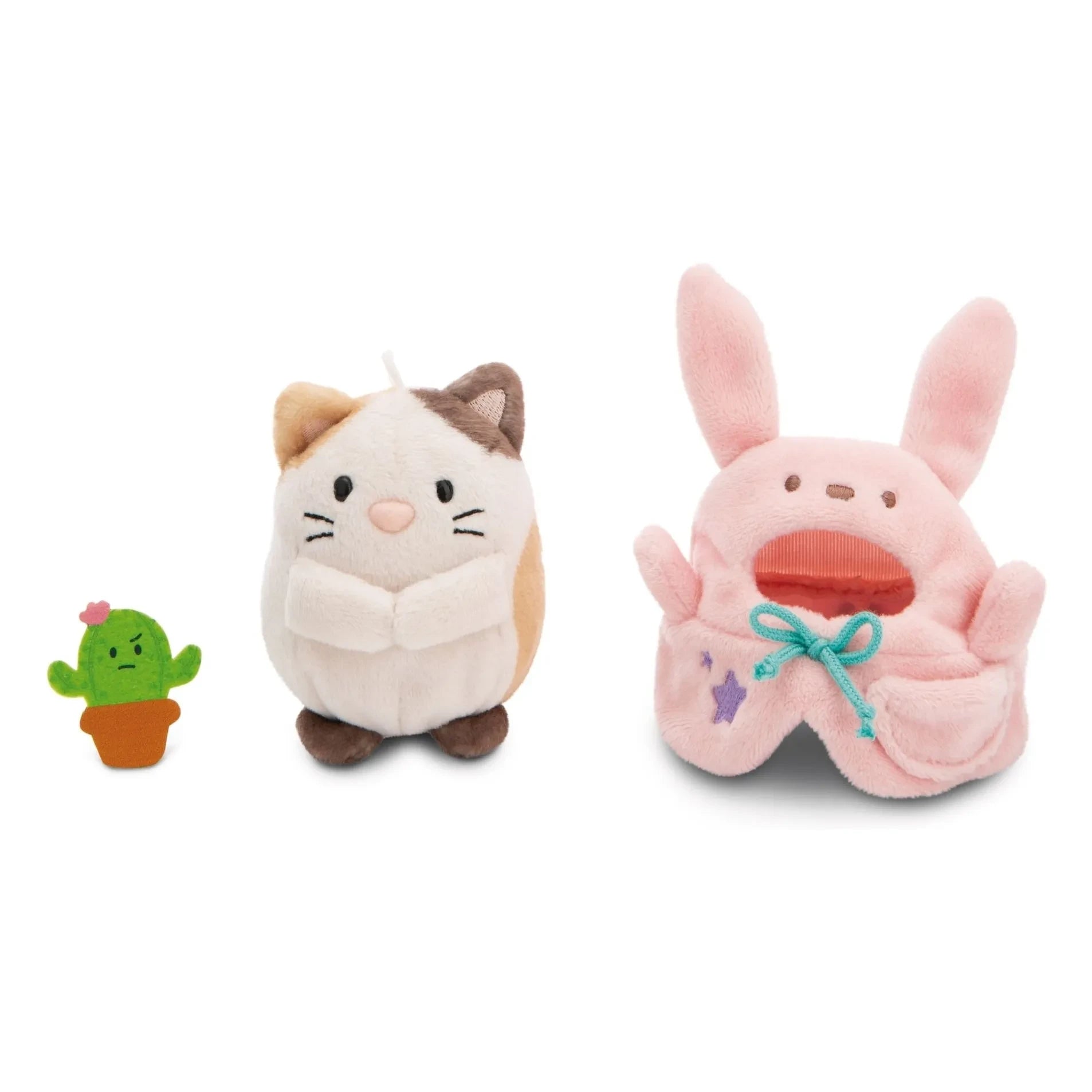 Nici - Angy Plüsch Katze im Hasenkostüm | Rosa