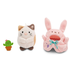 Nici - Angy Plüsch Katze im Hasenkostüm | Rosa