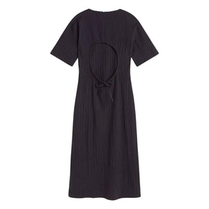 Thinking Mu - Kina Kleid aus Bio-Baumwolle | Blau