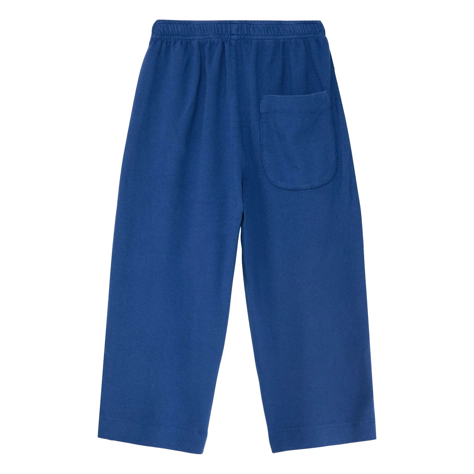 True Artist - Strukturierte Jogginghose N°8 Bio-Baumwolle | Blau