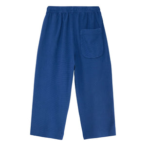 True Artist - Strukturierte Jogginghose N°8 Bio-Baumwolle | Blau