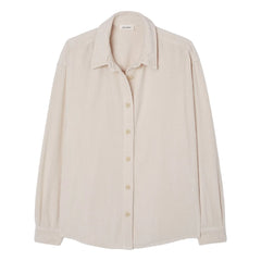 American Vintage - Padow Samt-Overshirt | Ecru