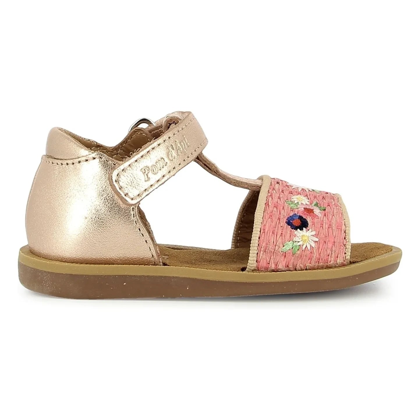 Pom d'Api - Air Natur Fleurs Sandalen | Rosa