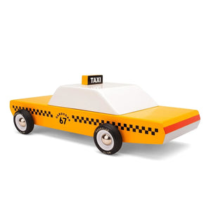 Candylab - Candycab Taxi - Ahşap Oyuncak | Sarı