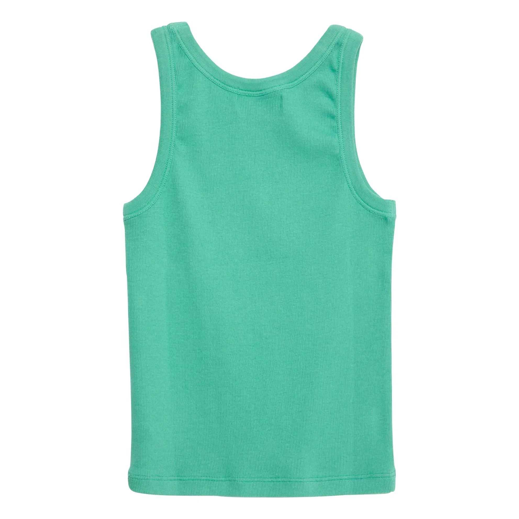 True Artist - Geripptes Tanktop N°20 | Grün