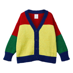 Wynken - Lively Lento Strickjacke aus Wolle | Rot