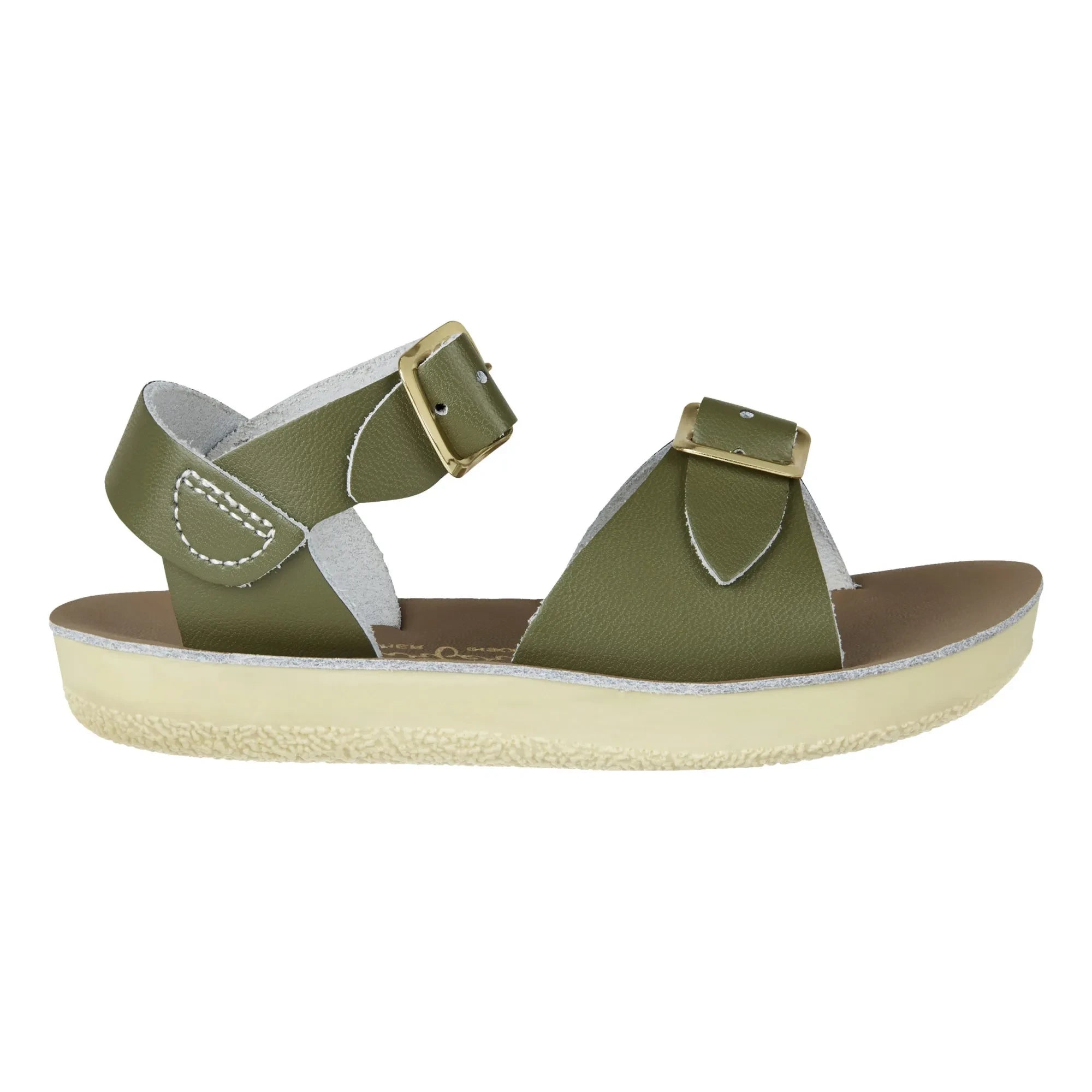 Salt-Water - Surfer Wasserfeste Ledersandale | Khaki