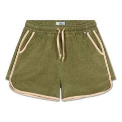 Repose AMS - Jogger Shorts aus Bio-Baumwolle | Khaki
