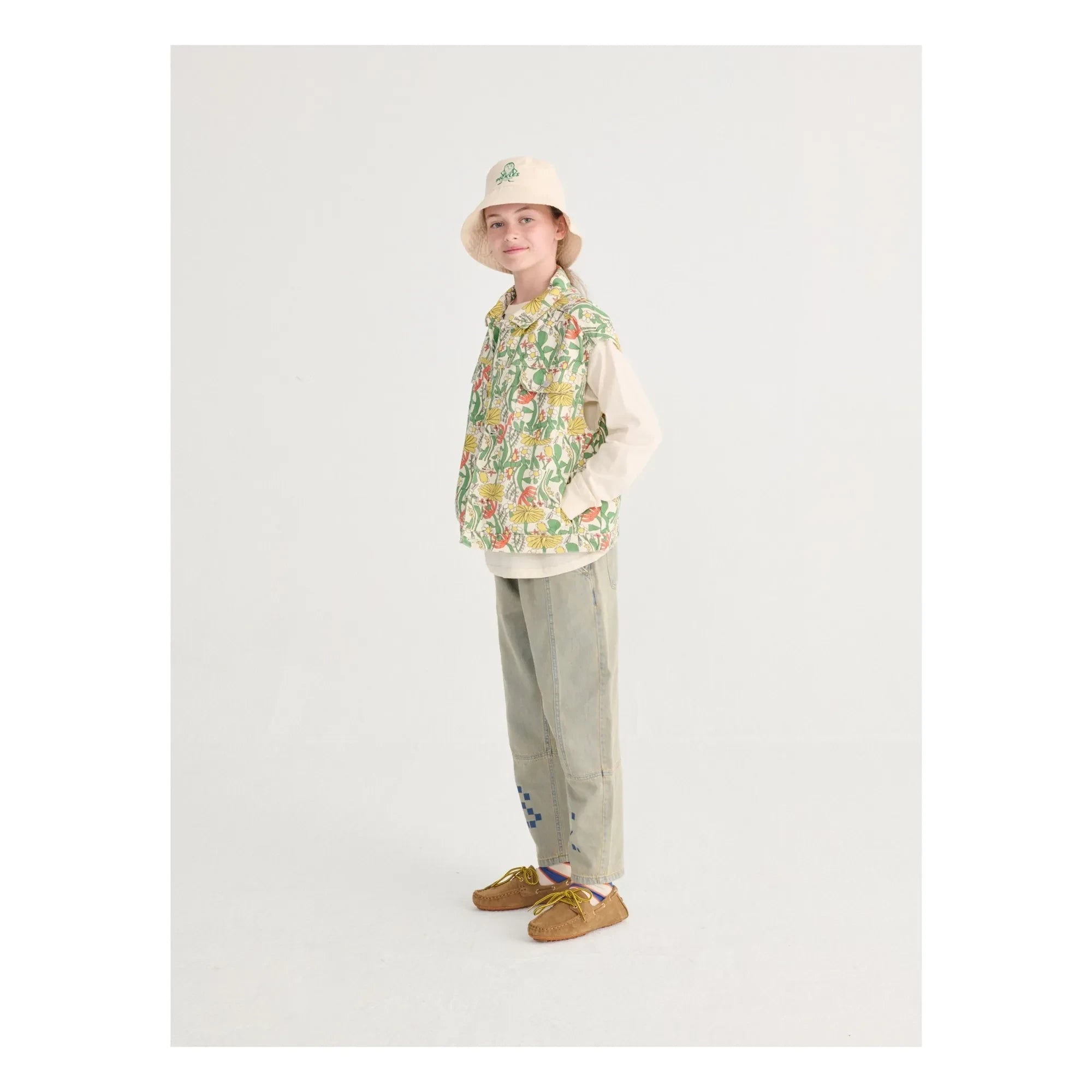 Bobo Choses - Pickles Recycelte Faser Wendbarer Bob | Weiß