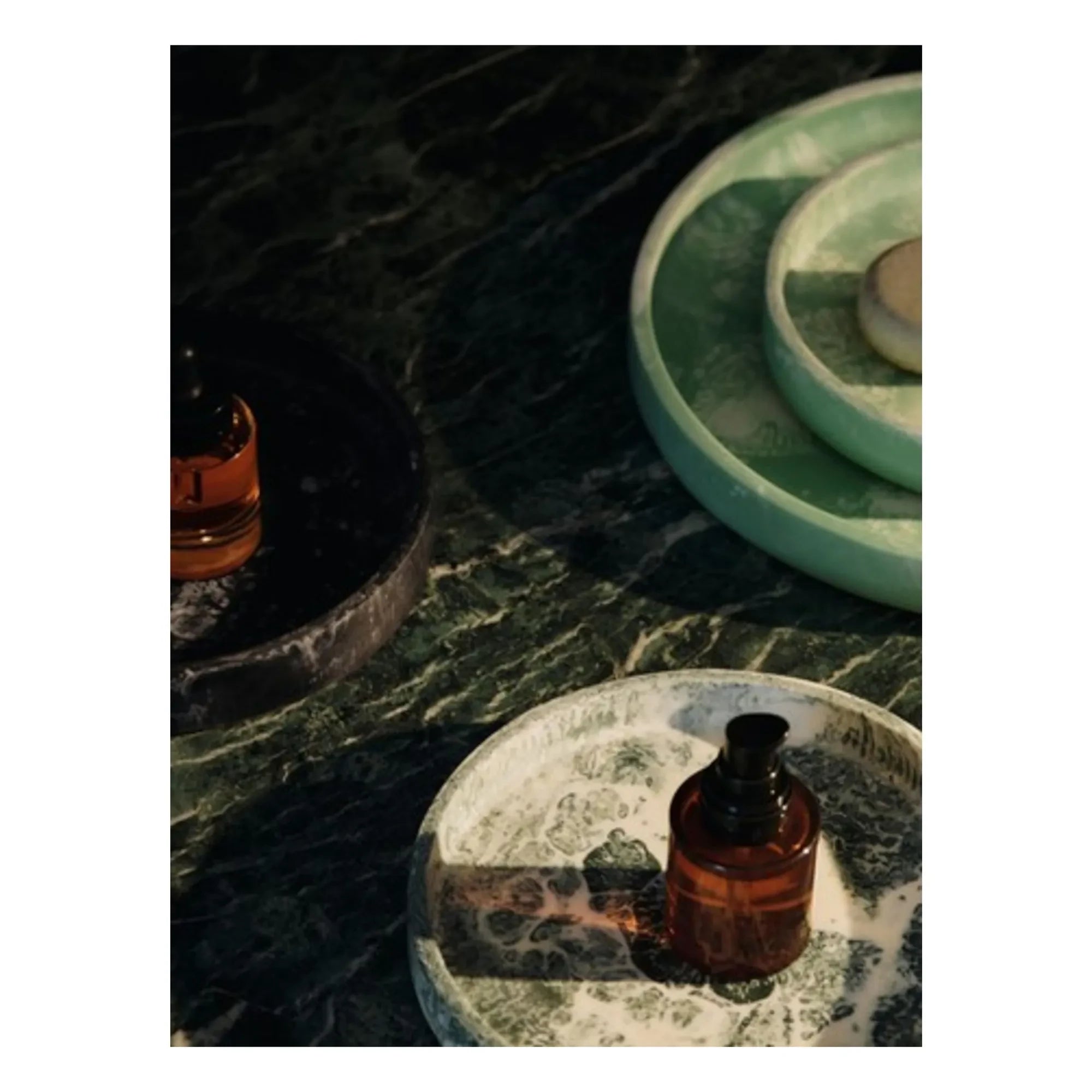 Ferm Living - Tischplatte aus Mist-Marmor | Grau