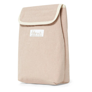 Adorna - Leinen Isolierte Lunchtasche | Rosa