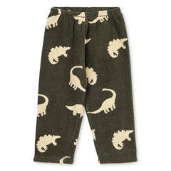 Konges Sløjd - Tavi Dinosaurs Geri Dönüştürülmüş Elyaf Polar Pantolon | Haki