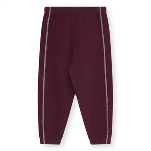 Die neue Gesellschaft – TNS Logo Stretch Jogger Pantolon | Bordo