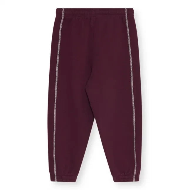 Die neue Gesellschaft – TNS Logo Stretch Jogger Pantolon | Bordo