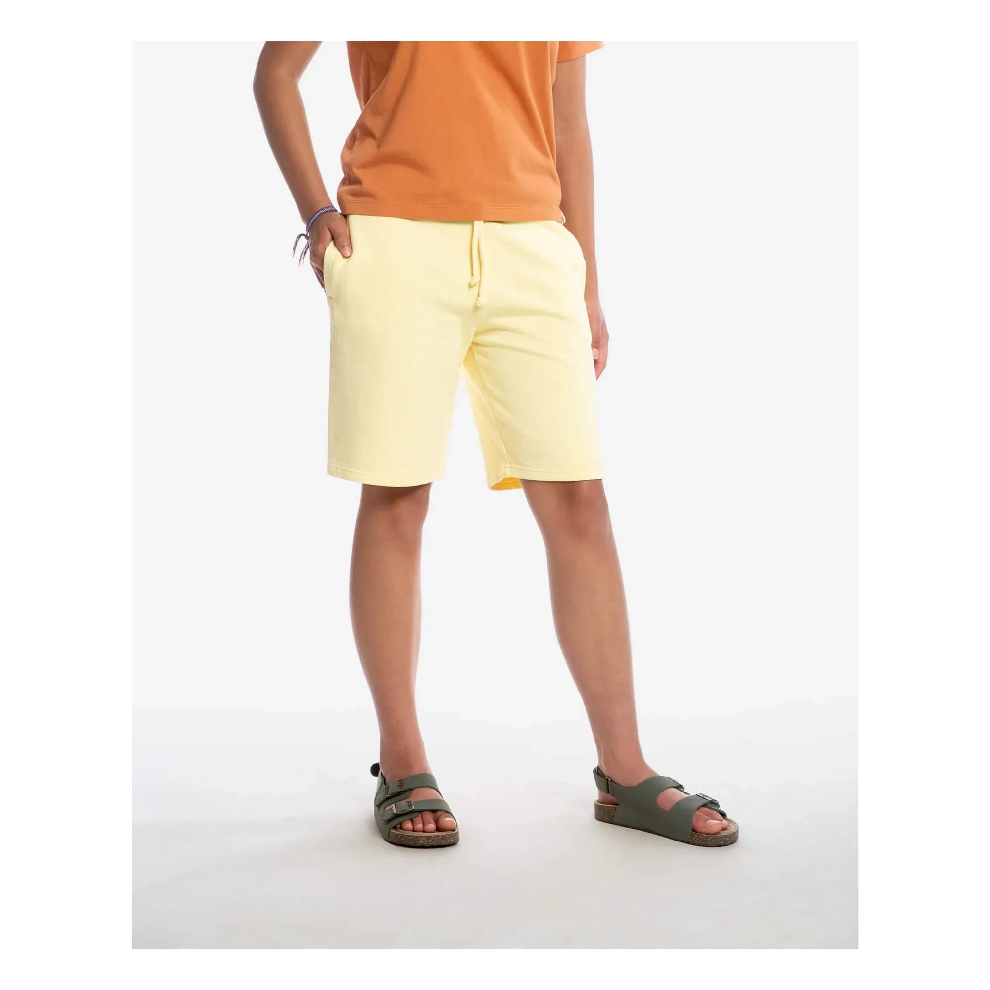 Matona - Shorts aus Bio-Baumwolle | Hellgelb