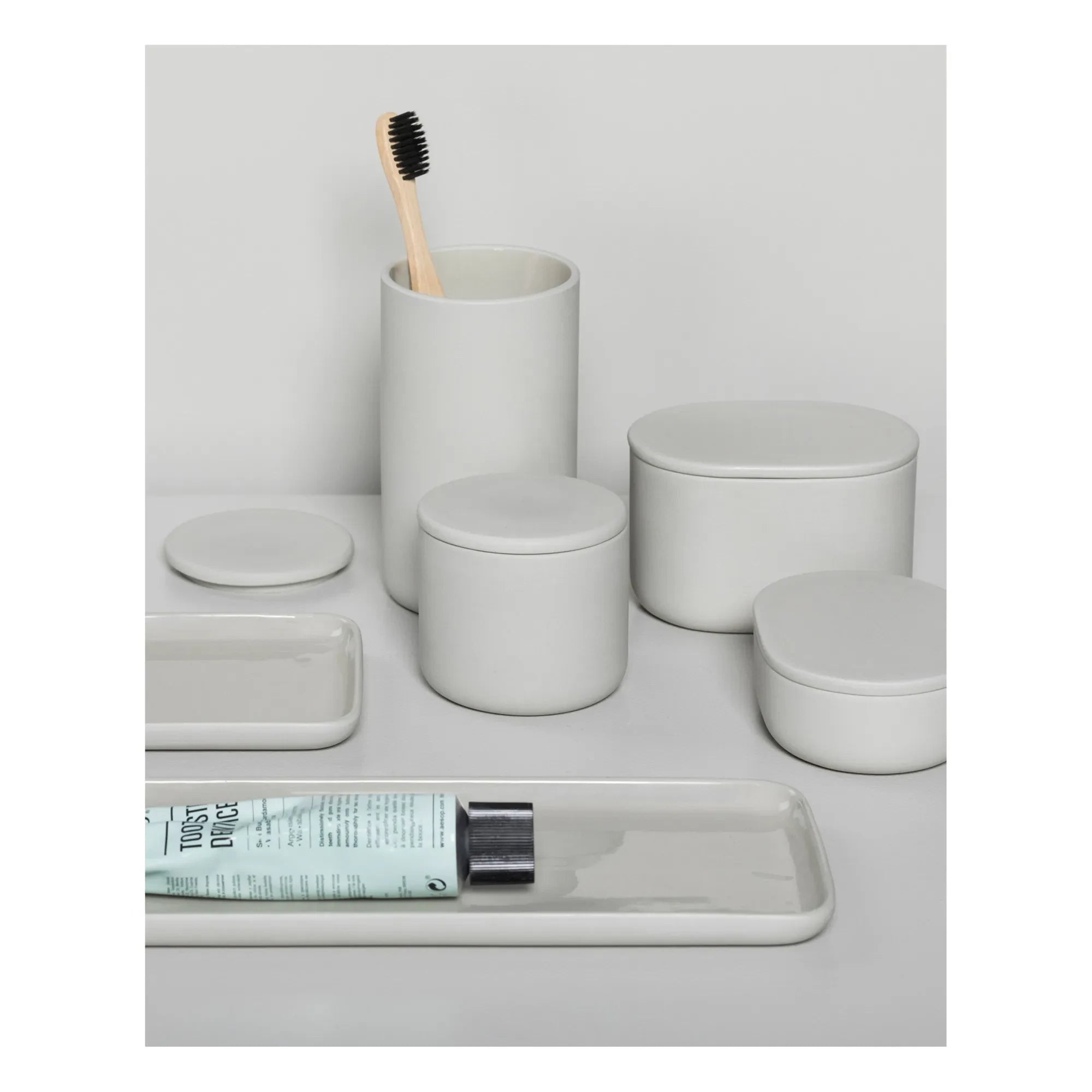 Serax - Runde Box mit Deckel | Beige