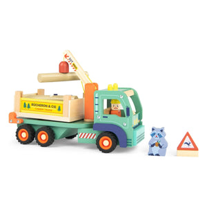 Moulin Roty - Lastwagen und Accessoires Wald | Grün