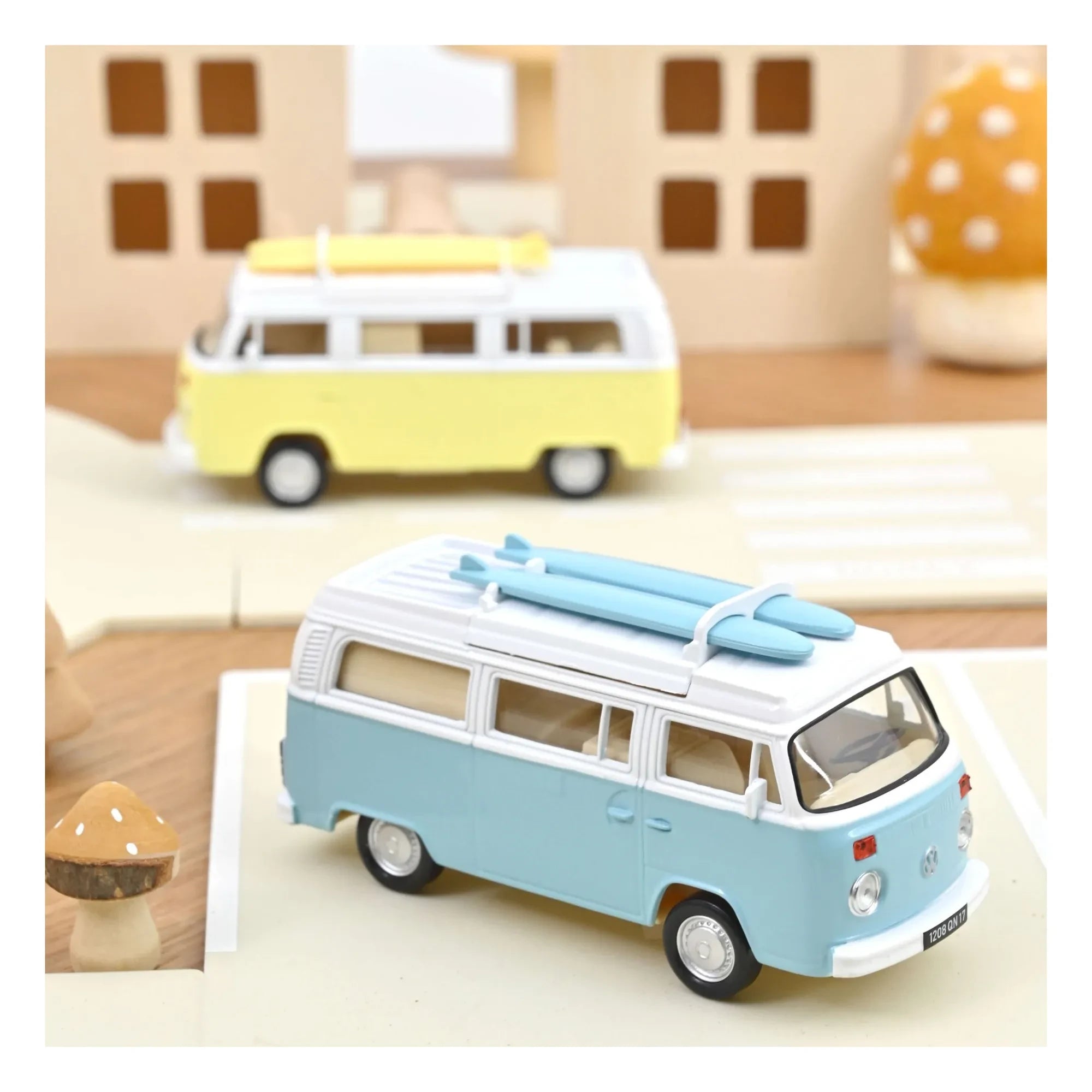 Norev - Volkswagen T2b Camper Van 1973 | Blau
