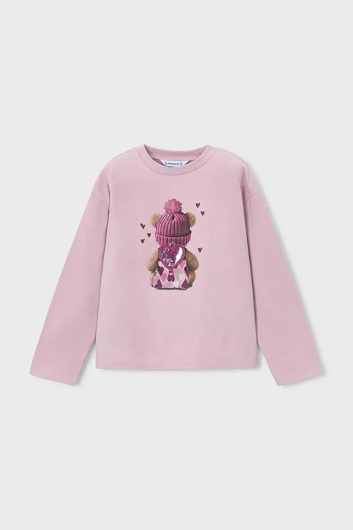 Mayoral Baumwoll-Langarmshirt für Kinder