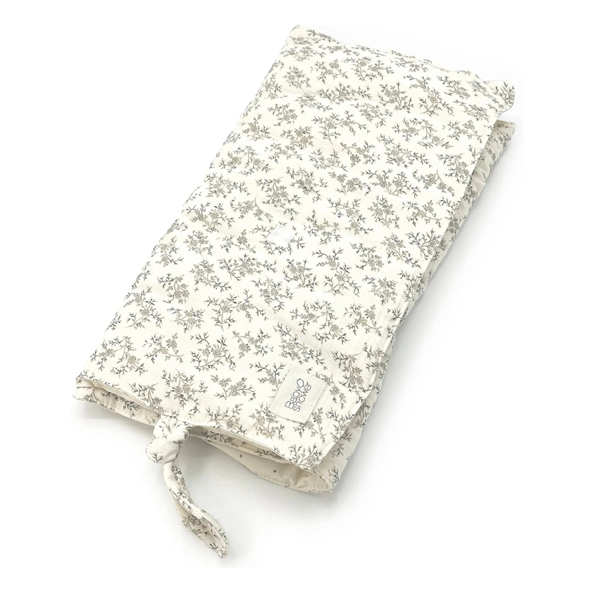Babyshower - Knot Miley Reise-Wickelunterlage | Ecru