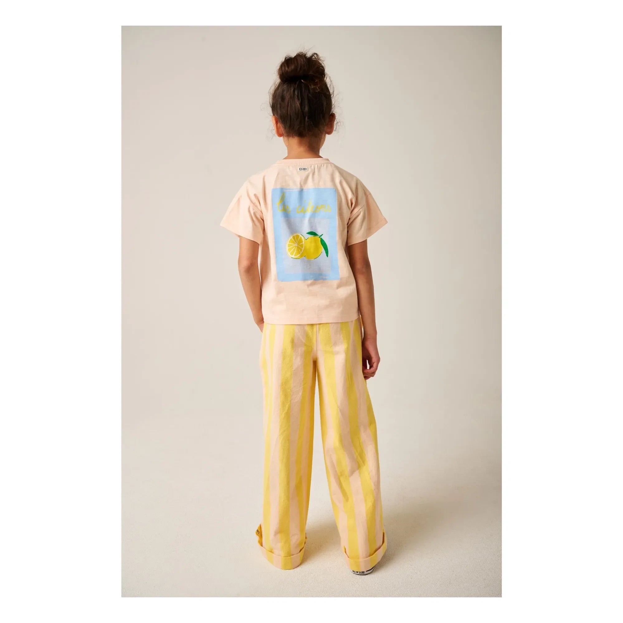 Tumble N'Dry - Oversize Tişört Lemons Organik pamuk | Şeftali