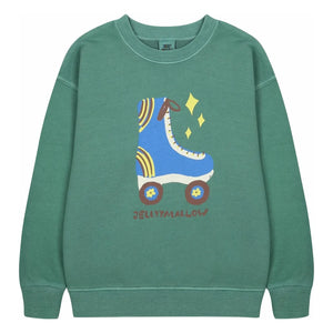 Jelly Mallow - Roller Disco Sweatshirt | Grün