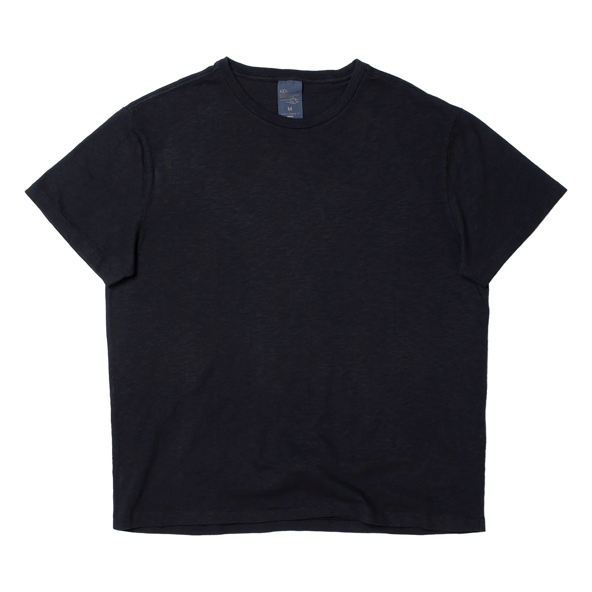 Nudie Jeans – T-Shirt Roffe | Schwarz
